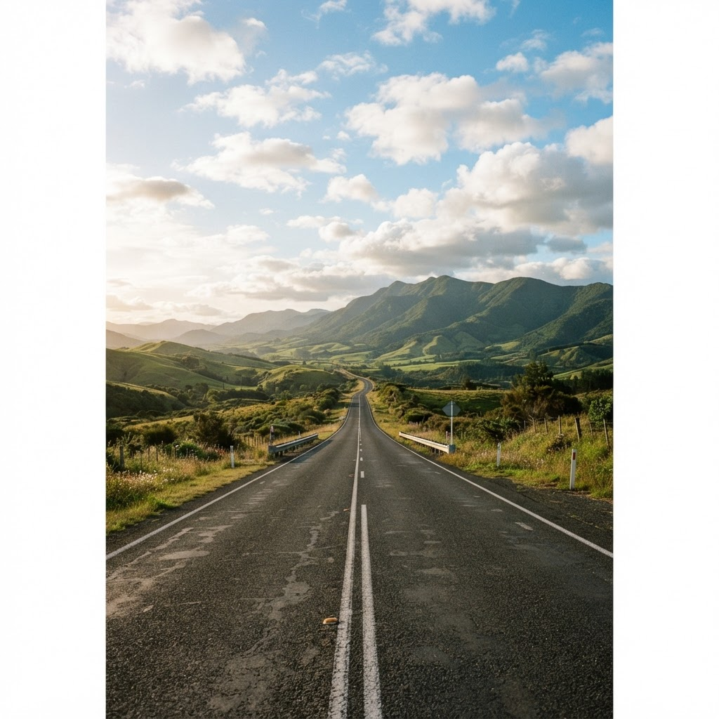 A quiet country road